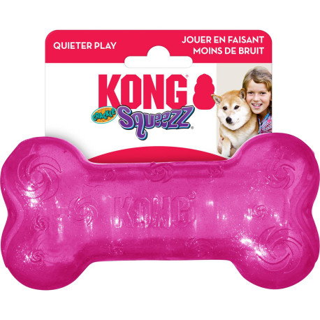 KONG® Squeezz® Crackle Knochen 15 cm