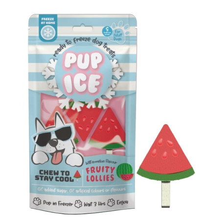 Pup Ice Rocket Lollies Görögdinnye (S) 2 db/ 90g