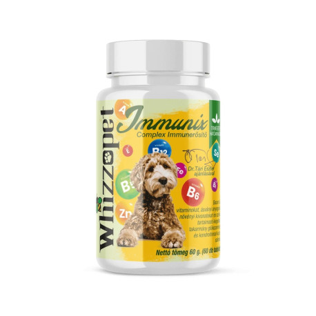 Whizzopet Immunix Complex – immunerősítő rágótabletta (60db)