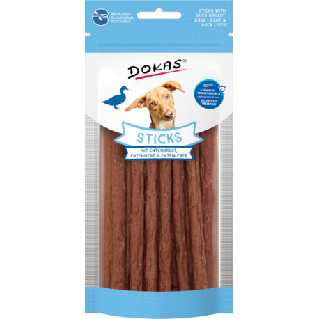 Dokas puha stick kacsamellel, szívvel és májjal 60g