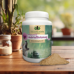 Teomann hidegen préselt Máriatövismag liszt