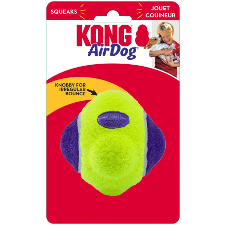 KONG® AirDog® Squeaker Knobby Labda