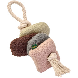 Hunter Madrid kötéllel zöld/barna/szürke/rózsaszín 23 cm