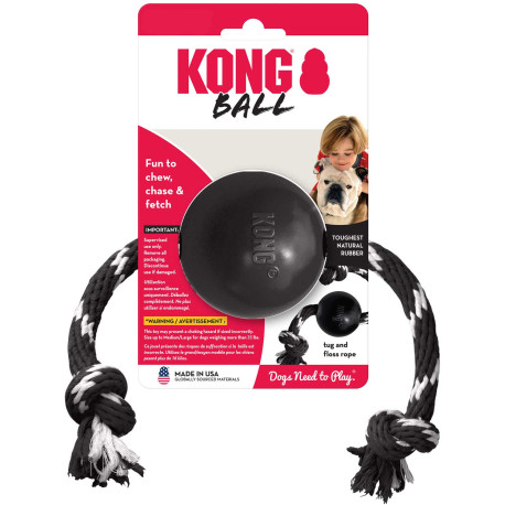 KONG® Extreme Ball Kötéllel