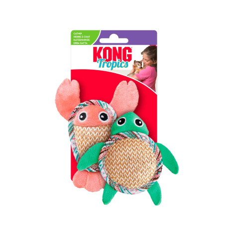 KONG® Tropics Pals macskajáték 15 cm