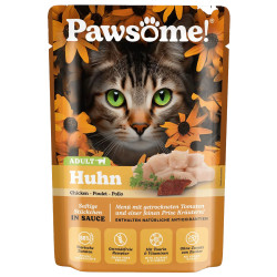 Pawsome!® Csirke felnőtt macskáknak 85g