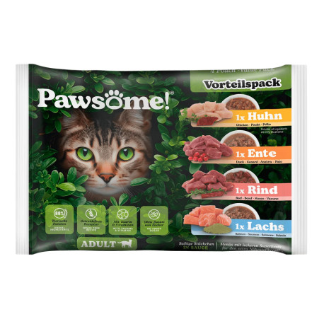 Pawsome!® Felnőtt mixpack (4x85g)