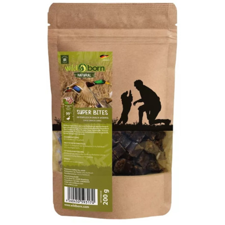 Wildborn Natural kacsahúsos super falatok 200 g