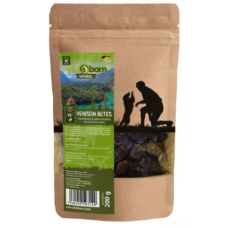 Wildborn Natural szarvashúsos falatok 200 g