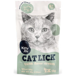 Kitty Joy Cat Lick - Csirke krém 4 * 15 g