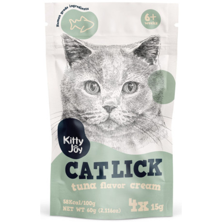 Kitty Joy Cat Lick - Csirke krém 4 * 15 g