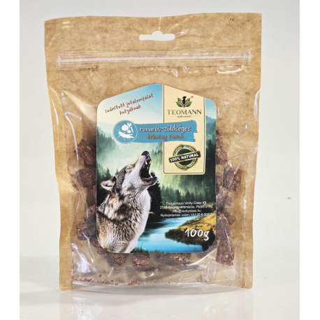 Teomann Zöldséges/Rovaros Tréning Snack