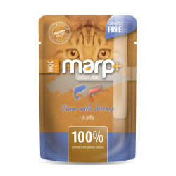 Marp Holistic Plus Cat Pouch – Tonhal garnélával zselében 55g