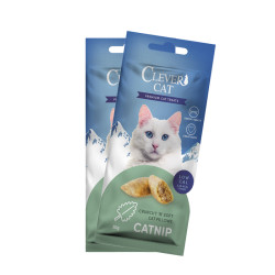 Clever Cat Pillows catnip - macskamenta ízű töltött, ropogós jutalomfalat cicáknak 30g