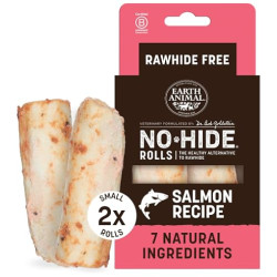 Eart Animal No-Hide Salmon Rolls - lazacos rágótekercs 2db, S méret