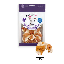 Dokas szárított csirkemell banánnal