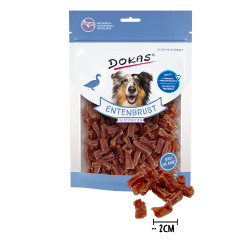 Dokas szárított kacsamell darabkák