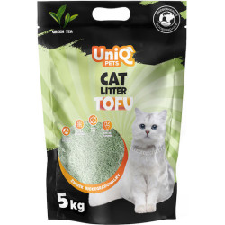 UNIQ PETS zöld tea és tofu macskaalom, biológiailag lebomló
