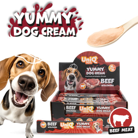 UNIQ PETS WUFFCREAM marhahúsos krémes jutalomfalat 15 g