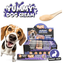 UNIQ PETS WUFFCREAM nyúlhúsos krémes jutalomfalat 15 g