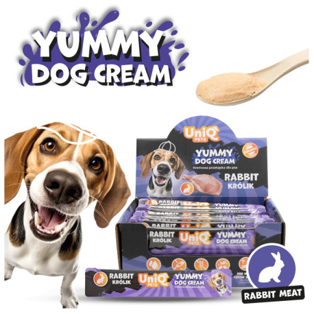 UNIQ PETS WUFFCREAM nyúlhúsos krémes jutalomfalat 15 g