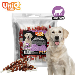 UNIQ PETS Bárányhúsos jutalomfalat rudak kutyáknak – 500 g
