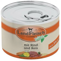 LandFleisch Classic - Marha és Rizs (csak 3% zsír)