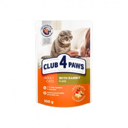 CLUB 4 PAWS   Teljes értékű, szaftos állateledel felnőtt macskáknak