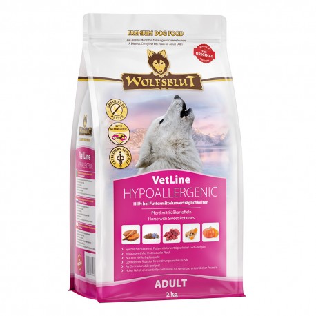 Wolfsblut VetLine Hypoallergenic - Ló 2kg