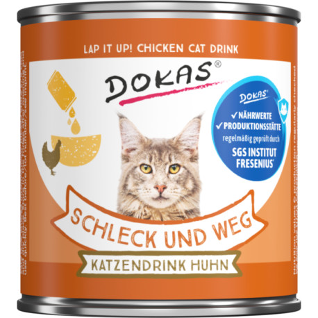 Dokas Csirkés macskaital  100g
